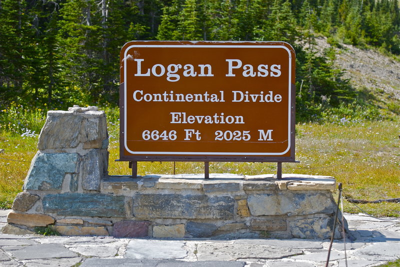 At Logan Pass.