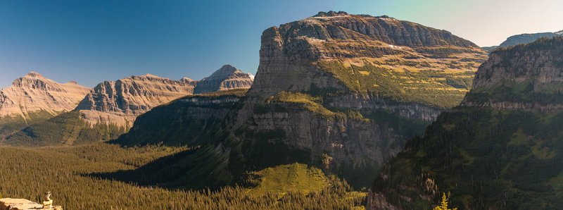 View from Logan Pass.