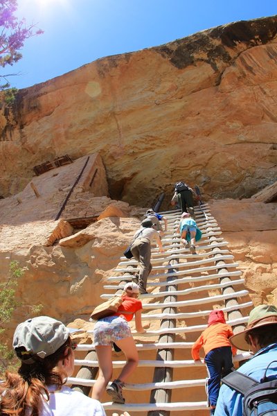 This Cliff Dwelling Tour is only for the most adventurous.