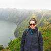 Walking on the Mata do Canario Trail - even with the fog, the views were incredible.