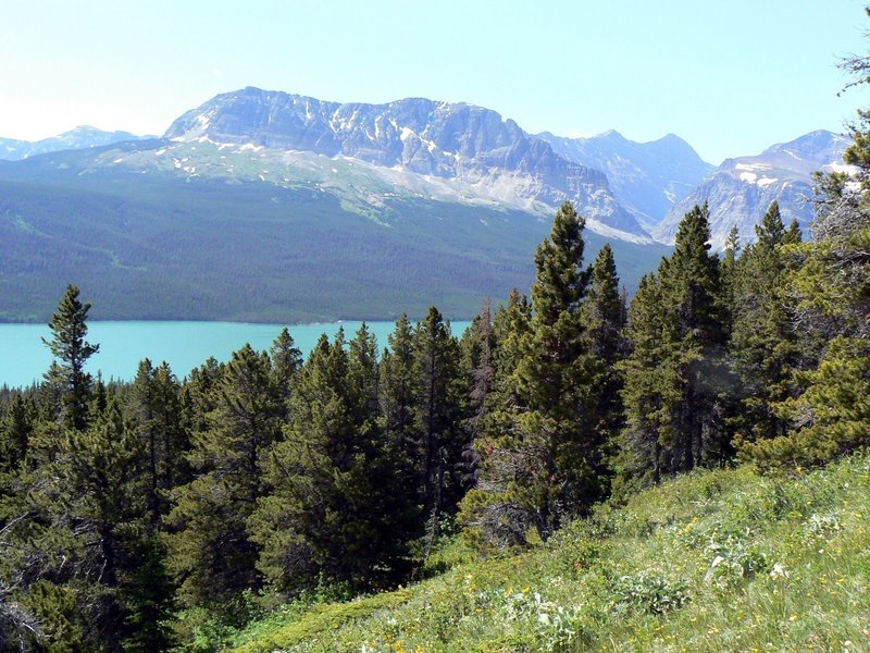 Lake Sherburne. with permission from intian Adam Bilinski