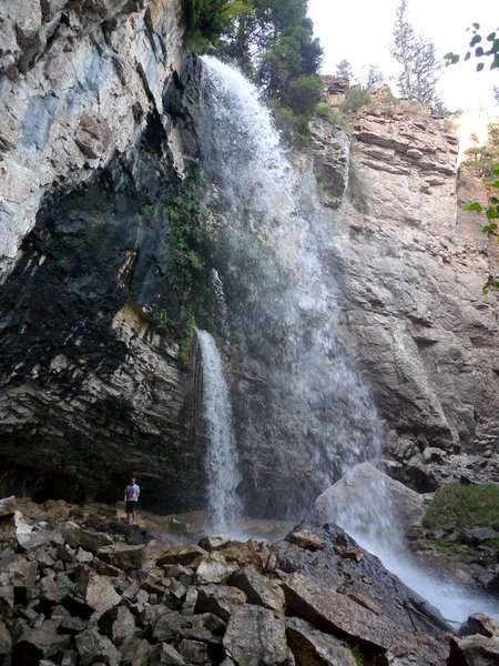 Bridal Veil Falls at Hanging Lake