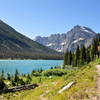 Walking along the North Shore Lake Josephine Trail. with permission from Dominique Hazard