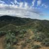 Panorama in the foothills on the Orchard Gulch Trail.