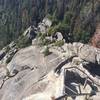 Descent at Moro Rock Trail.