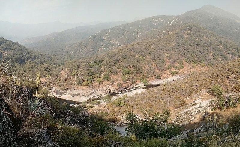 North Fork of the Kaweah River from the North Kaweah Trail.