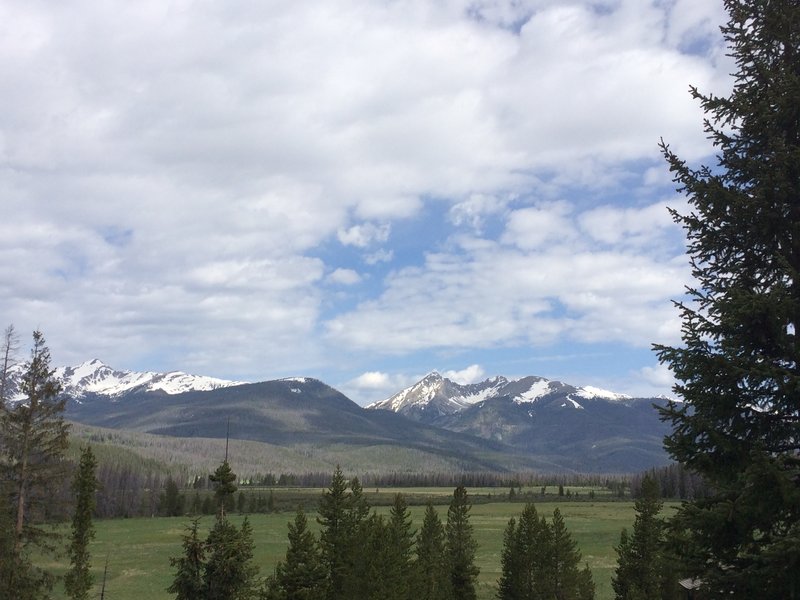 This trail offers stunning views from the valley!