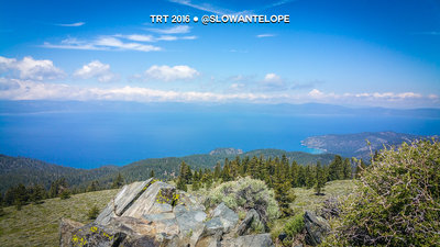 Great views of the lake. A little windy. Minimal snow (not a factor). June 2016.