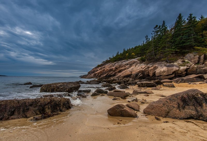 Sand Beach, Acadia National Park, ME. with permission from E Koh