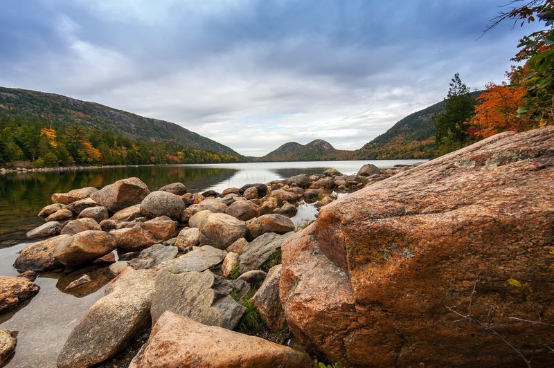 Jordan Pond, ME. with permission from E Koh