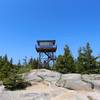 View of Beech Mtn Firetower.