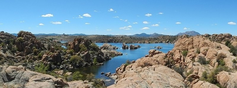 Watson Lake and 1.4 billion year old granite