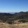 Looking down towards the Rtiz-Carlton and Dove Mountain trails from atop the Tortolitas.