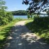 North Shore Trail along Lake MacBride.