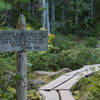 Boardwalk sign.