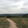 View from the top of the ridge along the Red Loop.