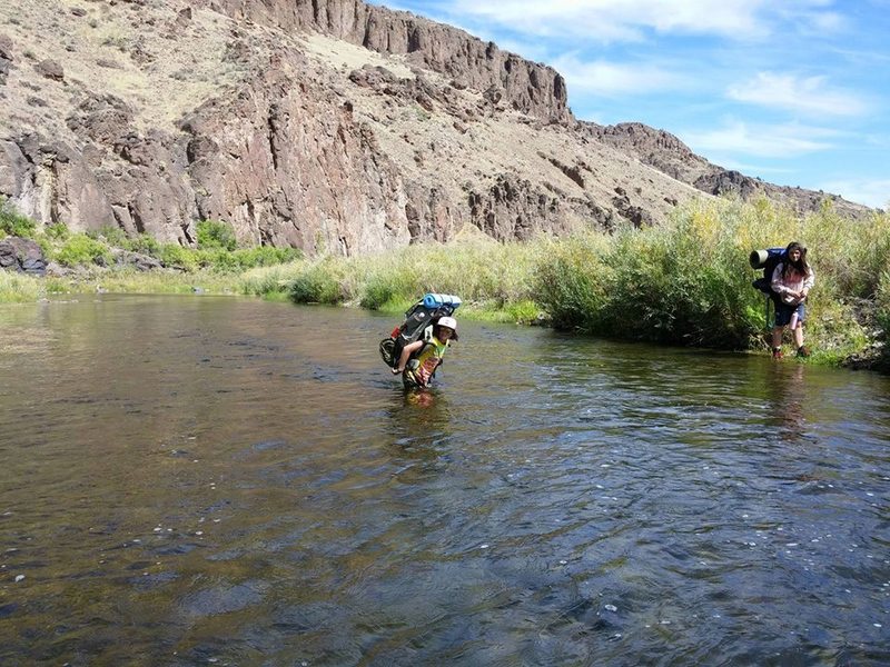 Kids loved it! (upper river crossing).