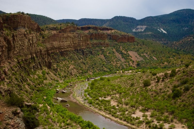 As you are driving down the dirt road, take a minute and enjoy the view!