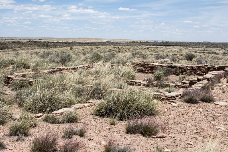 Puerco Pueblo remains.