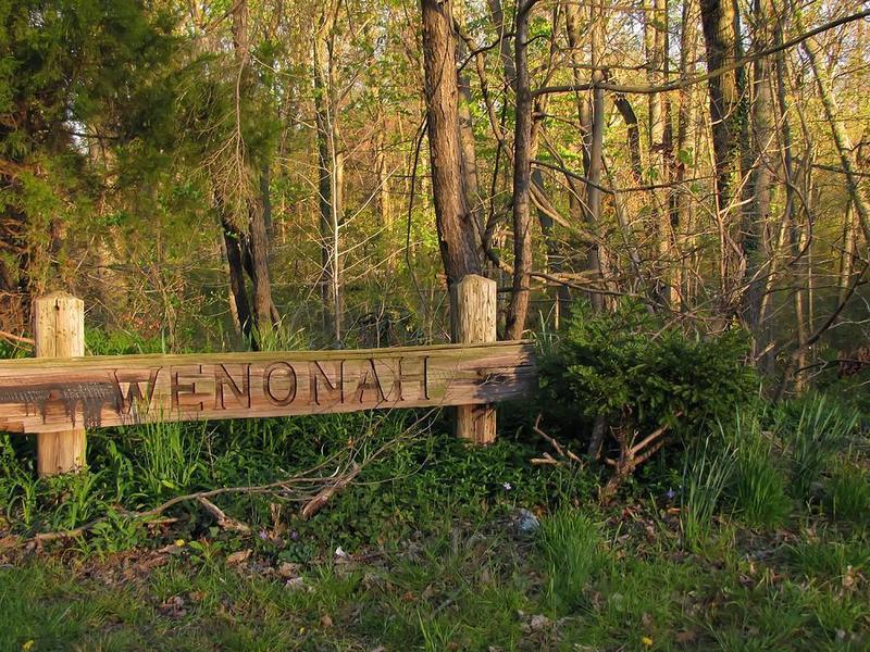 Trail signage.