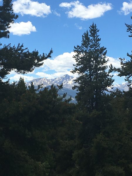 View of Mt. of the Holy Cross from the Ridge Route.