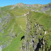 Looking back from the Cliff Walk.