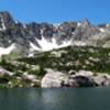 Panorama at Emmaline Lake.