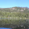 Middle Lake from Seven Lakes Trail.