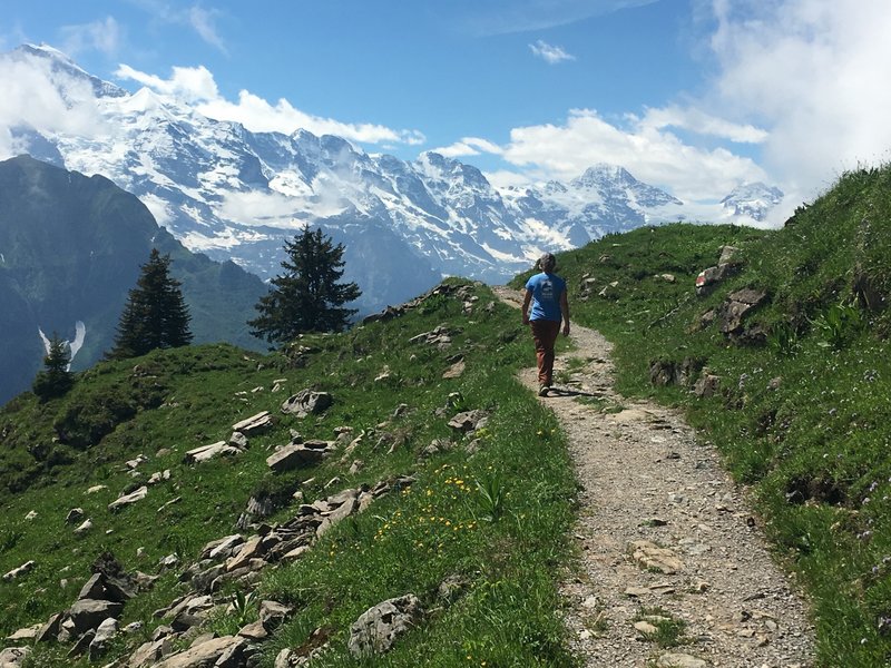 The Monch, Jungfrau, and Eiger.