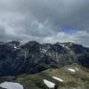 View of Mt. Stuart from the summit of Navaho Peak.