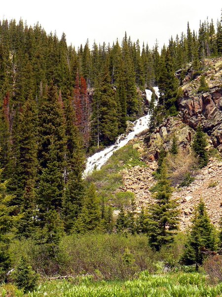 Upper falls along Pitkin Creek Trail. with permission from intian Adam Bilinski