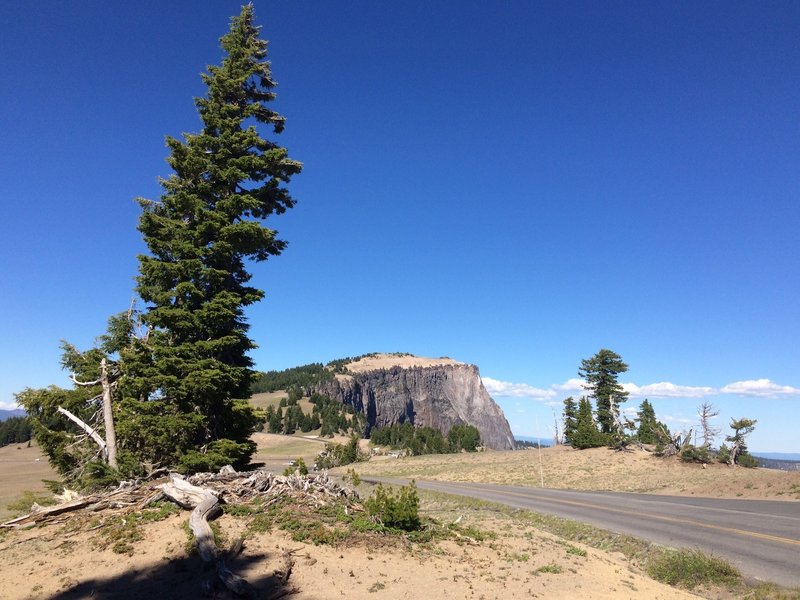 Along Rim Drive on Jul 17, 2016.