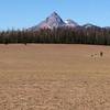 Mount Thielsen from Pumice Desert.