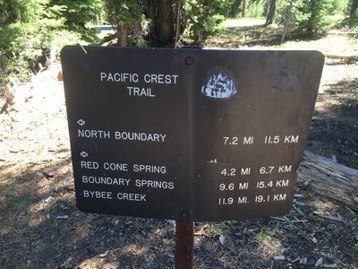 Trailhead on Jul 17, 2016.