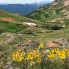 Back towards Vail and the Holy Cross Wilderness in the distance.