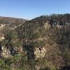 The remarkable Cloudland Canyon in Winter from one of the numerous overlooks on the West Rim Trail.