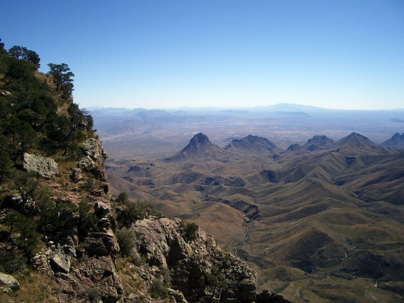 Southwest Rim Trail, Chisos Mountains, Big Bend National Park. with permission from JustinB