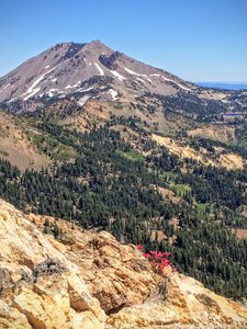 Lassen Peak from the summit