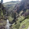 West Fork Rapid River Trail as seen from the Riggins Fish Hatchery.