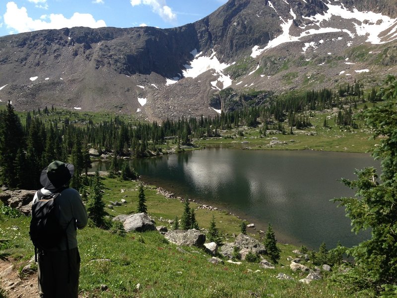 Non-stop gorgeous views at Missouri Lakes, with Savage Peak just out of the frame in the upper right.