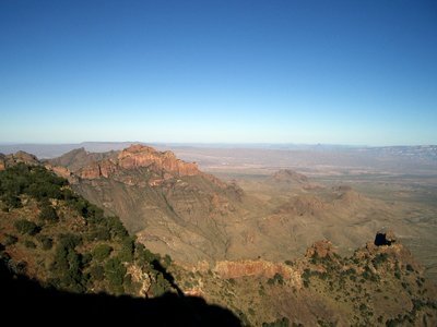 South Rim Trail, Chisos Mountains, Big Bend National Park. with permission from JustinB