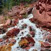 Waterfalls along Cornet Falls trail.