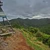 Ruapane Trig looking up to Pirongia Summit.