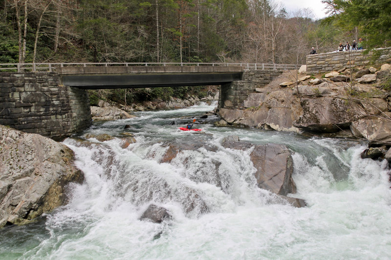 Great Smoky Mountains National Park - at The Sinks on the Little River.