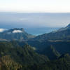 View from the footpath from Pico do Arieiro to Pico Ruivo.