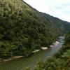 Mokihunui New Zealand Rough & Tumble River long view down the river.