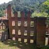 The old ruined mill of Sweetwater Creek State Park. Located halfway through the Red Trail.