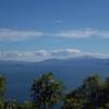 Lake Taupo stretching southward to the volcanic central plateau.