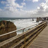 Taking in views of the Twelve Apostles.