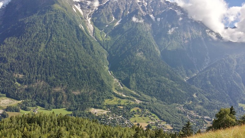 Looking down from the Petit Balcon Sud.